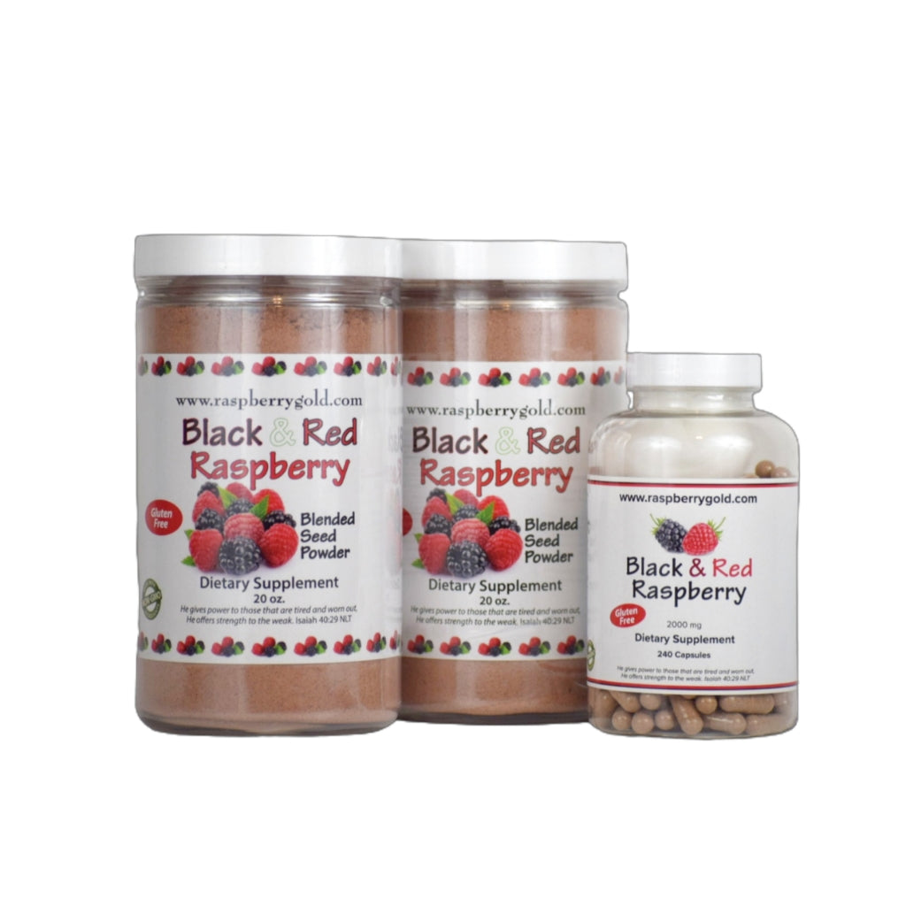 Mini Blend Pack (2 BLENDED POWDERS + 1 BOTTLE OF CAPSULES)