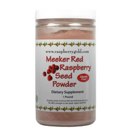 Raspberrygold ORGANIC Meeker Red Raspberry Seed Powder 1lb